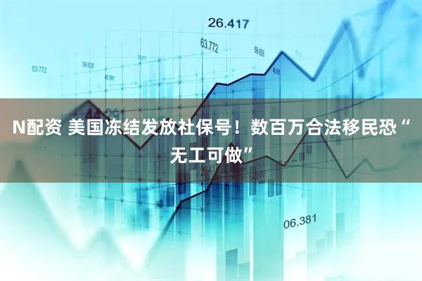 N配资 美国冻结发放社保号！数百万合法移民恐“无工可做”