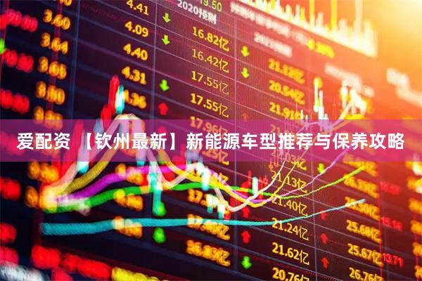 爱配资 【钦州最新】新能源车型推荐与保养攻略