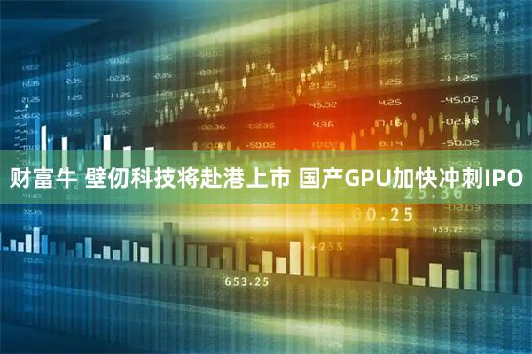 财富牛 壁仞科技将赴港上市 国产GPU加快冲刺IPO